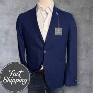 Tailorbyrd Men's Blue Blazer